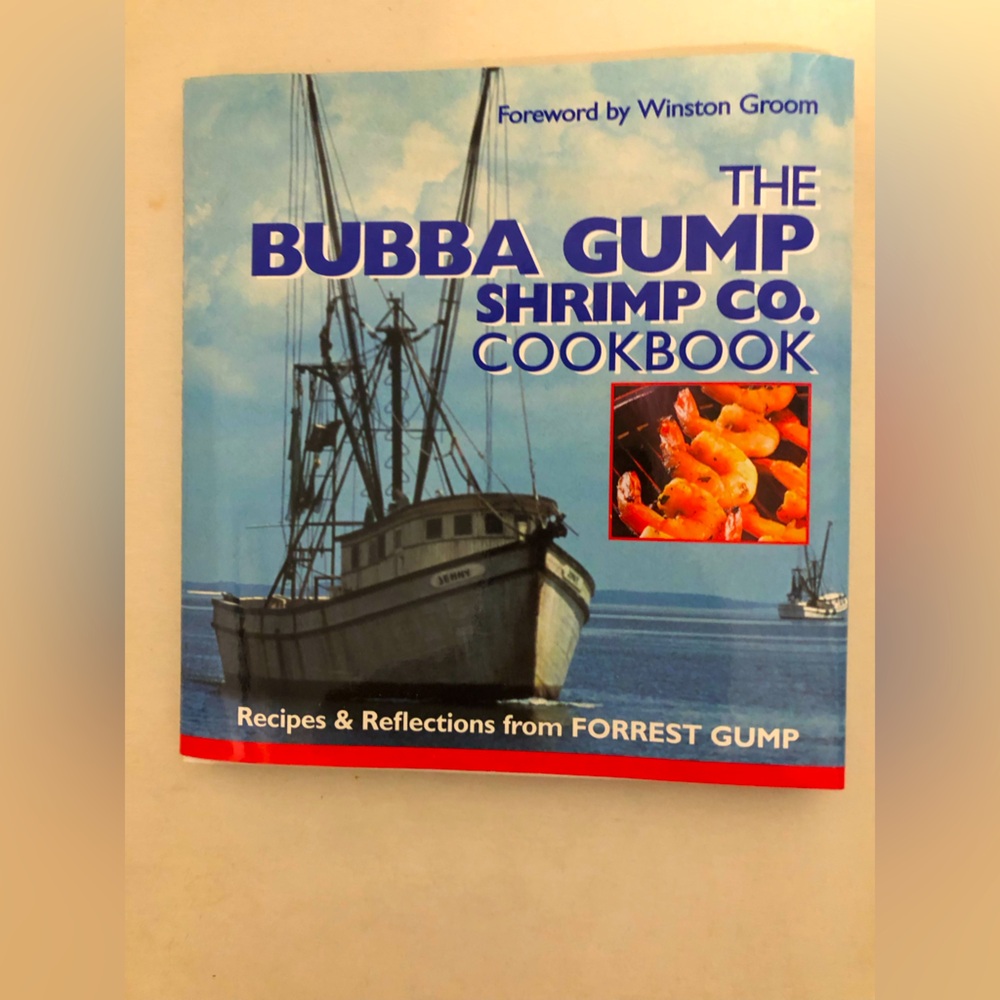 The Bubba Gump Shrimp Co. cookbook. Excellent condition